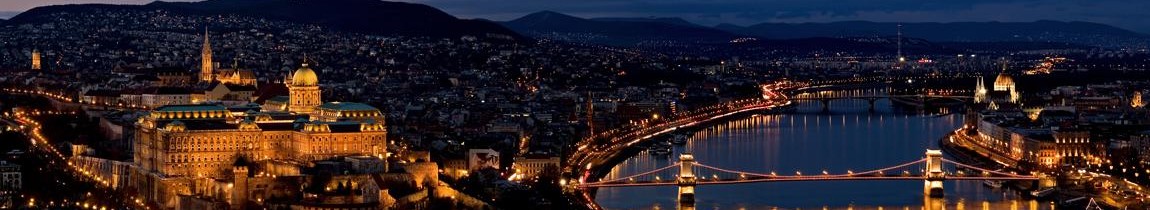 Lights of Budapest.