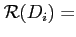 $\displaystyle \mathcal{R}(D_i)=$