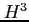 $ H^3$