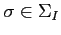 $ \sigma\in\Sigma_I$