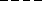 \begin{picture}(1,0.2)
\multiput(0,0.1)(0.25,0){4}{\line(1,0){0.15}}
\end{picture}