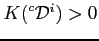 $ K({\vphantom{\mathcal{D}}}^{c}{\mathcal{D}}^i)>0$