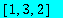 vector([1, 3, 2])