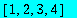 vector([1, 2, 3, 4])