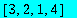 vector([3, 2, 1, 4])